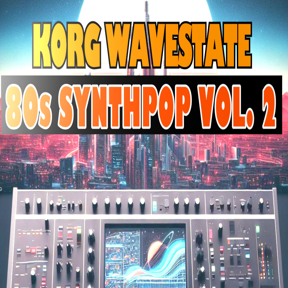 80s Synthpop Vol.2 Soundpack for Korg WaveState