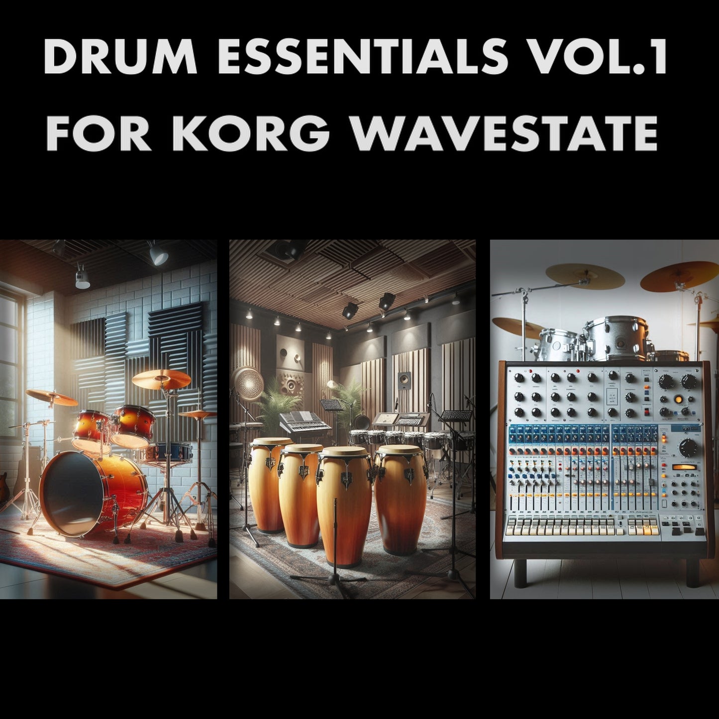 Drum Essentials Vol.1 - for Korg WaveState