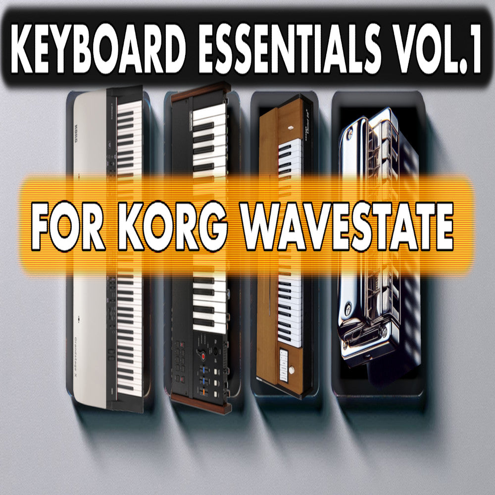 Keyboard Essentials Vol.1 - a Korg WaveState Synthesizer Soundpack, Soundset, Patches