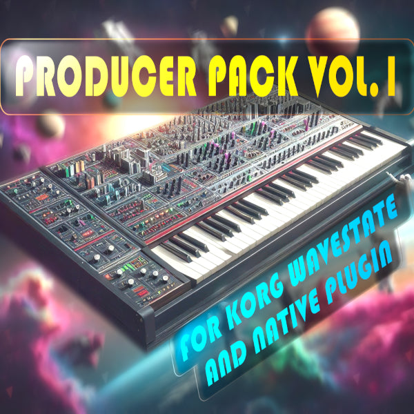 Producer Pack Vol.1 Soundpack for Korg WaveState