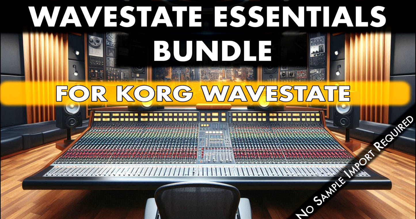WaveState Essentials Bundle (no Sample Import needed) - save 15%