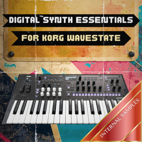 Digital Synth Essentials Vol.1 - 70+ Korg WaveState Digital Synth Patches