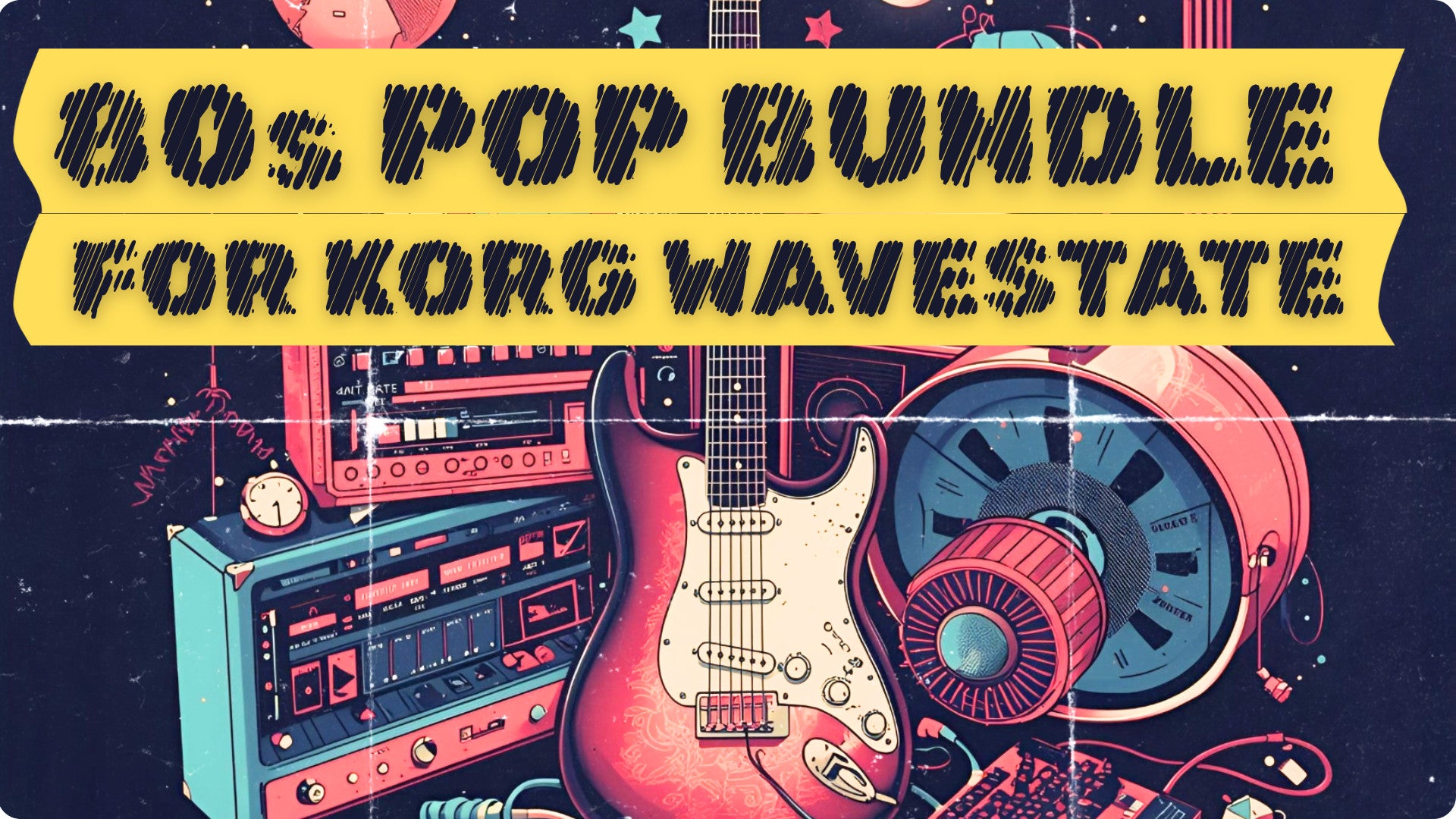80s Pop Bundle - a Korg WaveState Synthesizer Soundpack, Soundset, Patches