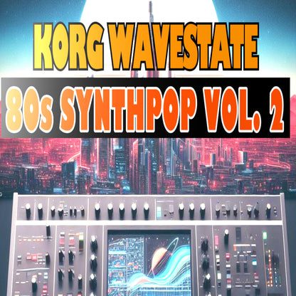 80s Synthpop Vol.2 - a Korg WaveState Soundpack, Soundset, Patches