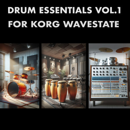 Drum Essentials Vol.1 - for Korg WaveState