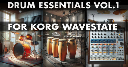Drum Essentials Vol.1 - for Korg WaveState