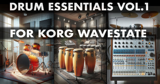 Drum Essentials Vol.1 - for Korg WaveState