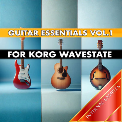 korg wavestate soundpack - guitar essentials vol.1, sounds, patches, presets