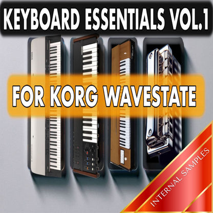 korg wavestate soundpack - keyboard essentials vol.1, sounds, patches, presets