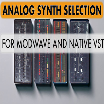 Analog Synth Selection - a Korg ModWave Synthesizer Soundpack, Soundset, Patches