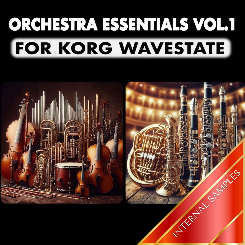 korg wavestate soundpack - orchestra essentials vol.1, sounds patches, presets