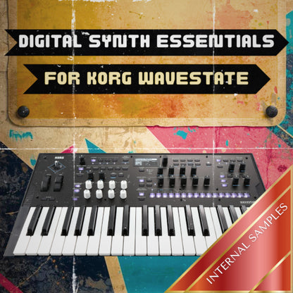Digital Synth Essentials Vol.1 - 70+ Korg WaveState Digital Synth Patches