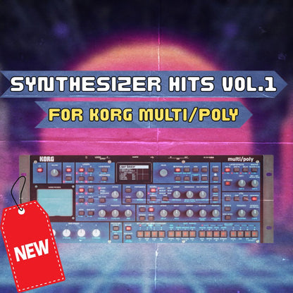 Korg Multi/Poly Soundpack - Synthesizer Hits Vol.1 | 60 Legendary Patches