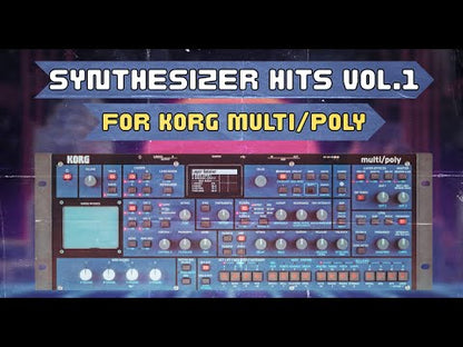 Korg Multi/Poly Soundpack - Synthesizer Hits Vol.1 | 60 Legendary Patches