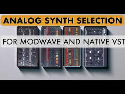 Korg ModWave Analog Synth Selection - ModWave Patches - 80+ Sounds from JP-8, Juno 106 & ARP 2600
