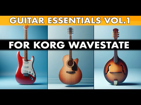 Guitar Essentials Vol.1 - 70+ Sounds for Korg WaveState