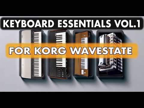 Keyboard Essentials Vol.1 - 60+ Sounds for Korg WaveState