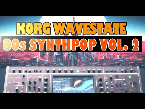 80s Synthpop Vol.2 - 80+ Sounds for Korg WaveState